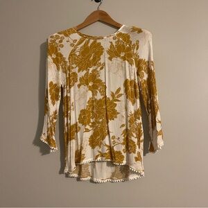 Floral Blouse Shirt by Mix Size S